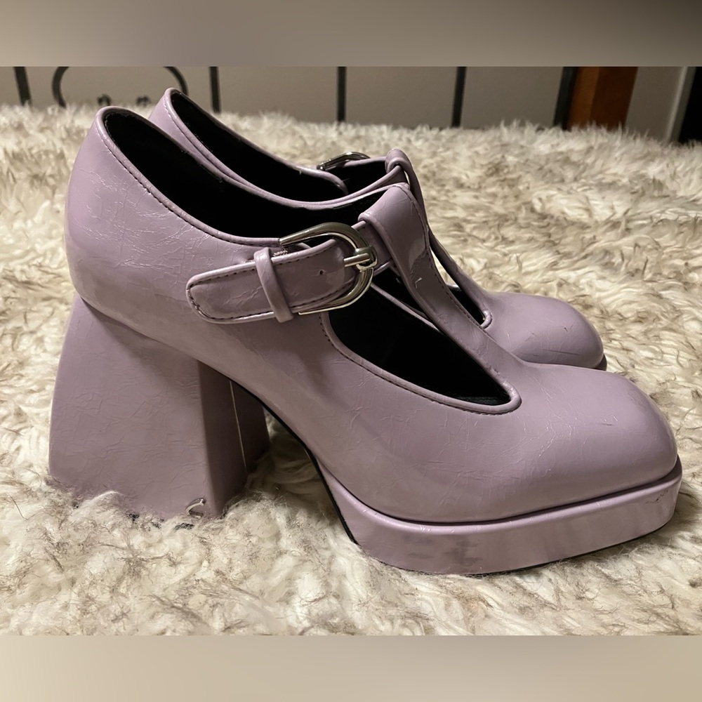 Circus by Sam Edelman Lavender Mary Jane Platforms